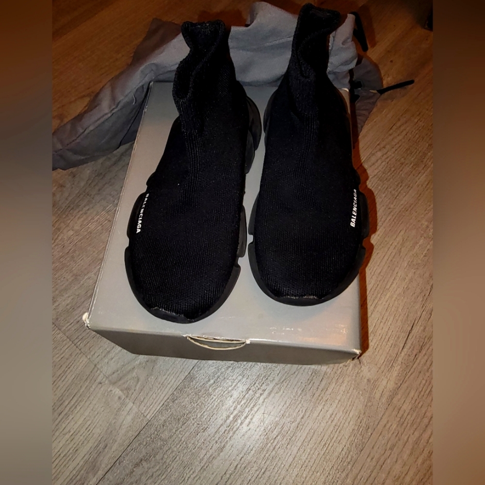 Toddler Balenciaga knit sock sneaker